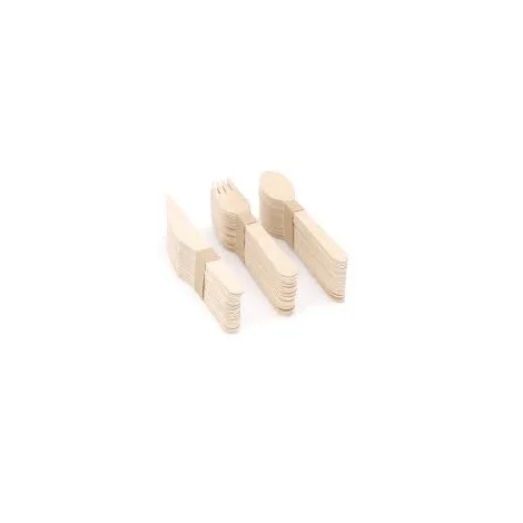 Multifunctional Tray High Quality Custom Cutlery Set For Hotel And Restaurant Wood Spoon Knife & Fork Chopsticks Dining Table