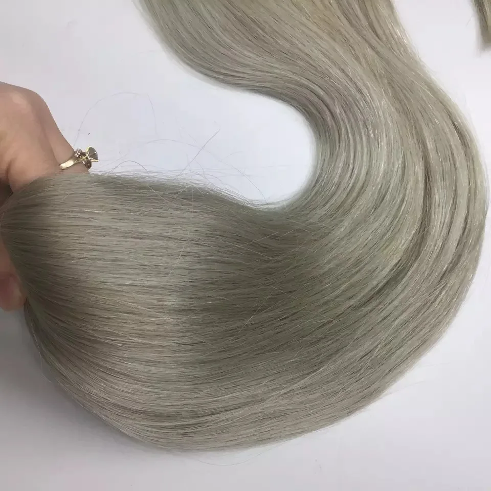 Vietnam Brand HIgh quality Bulk custom color hair extensions genius weft New Brand Virgin Remy Human Hair
