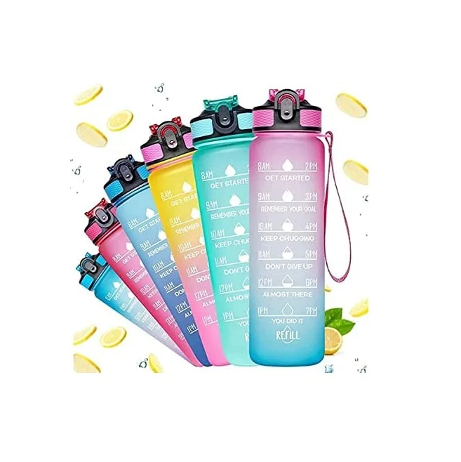 High on Demand Motivational Drinking Water Bottle with a Secure Lock Available at Affordable Price from India