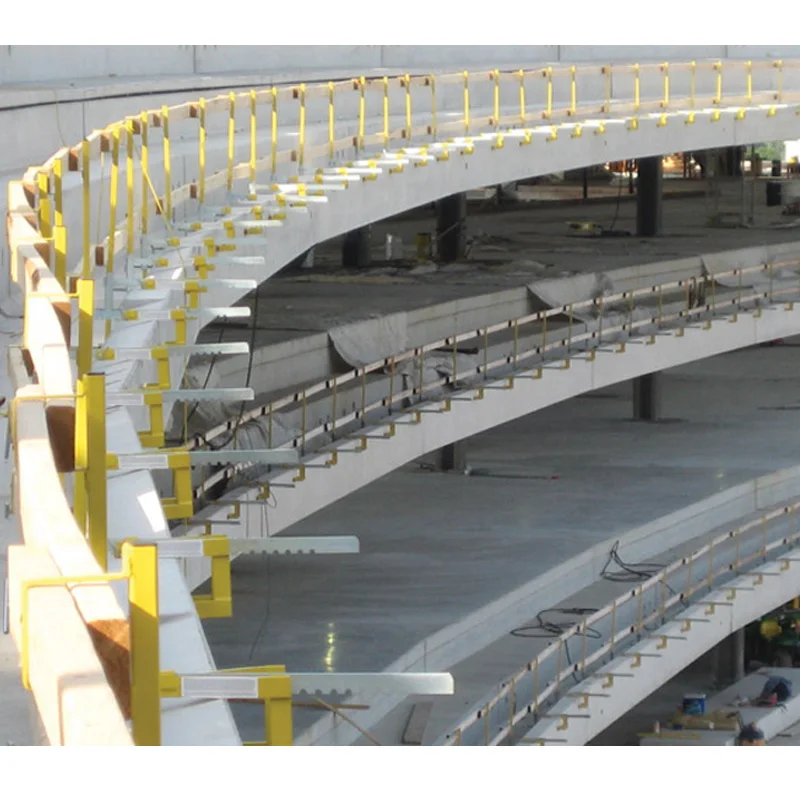 Temporary Guardrails construction fall protection parapet wall guardrail system parapet clamp