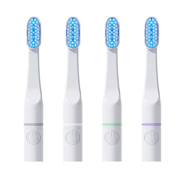 Electromagnetic wave toothbrush made in korea removing biofilm and plaque total oral care brushing blind spot in oral new tech