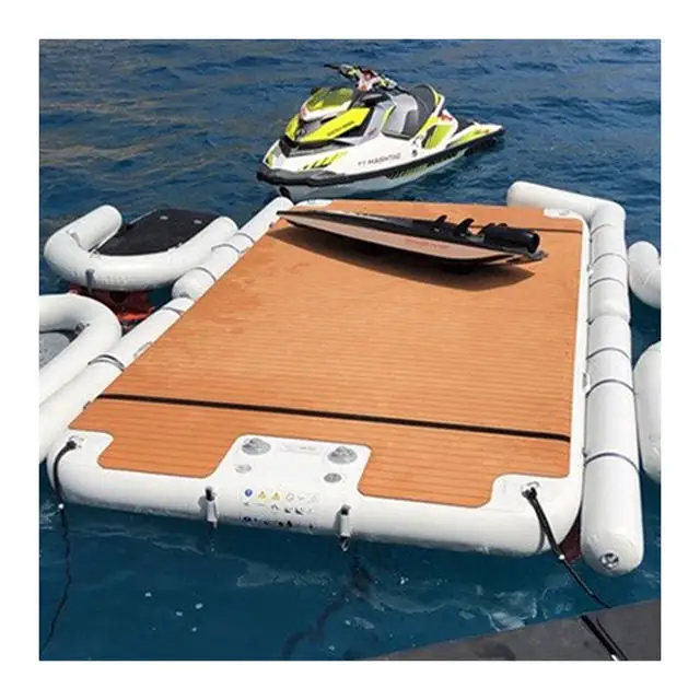 Y&G  Inflatable Heavy Load Portable Yacht Jet Ski Water Prices Dock Swim Platform Floats Floating Dock