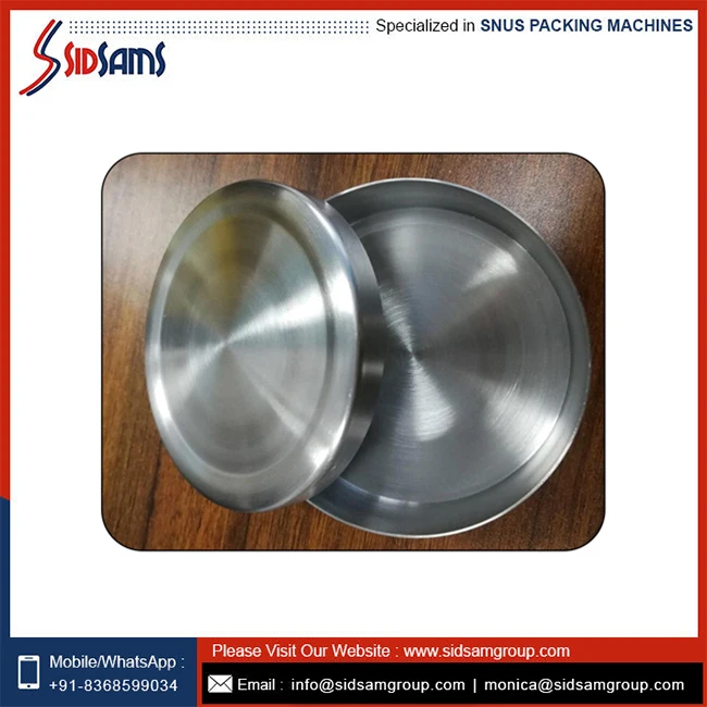 High Quality High Grade Stainless Steel Material Use Custom Design Snus Cans At Wholesale Price