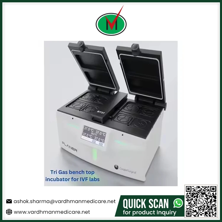 Custom Tri Gas Benchtop Laboratory Incubator for IVF Reasonably Priced for Obstetrics Gynecology & Birth Control