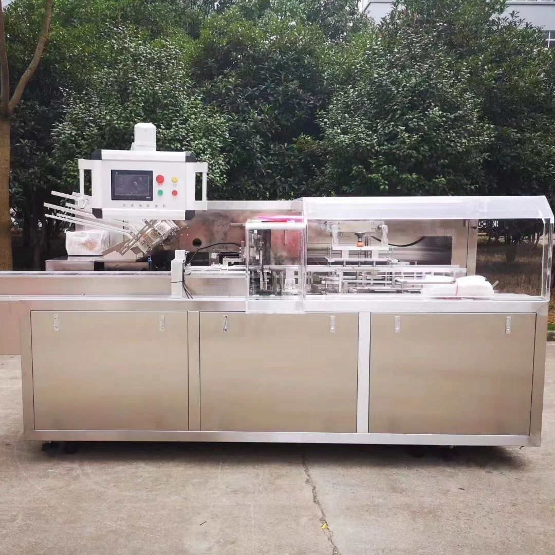 High Speed Automatic Box Packing Machine Shisha Tobacco Cartoning Machine Cartoning Packaging Machine