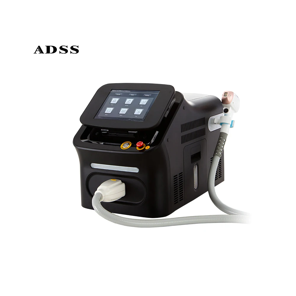 ADSS Top selling permanent laser diode 755nm 808nm 1064nm 808 diode laser hair removal machine