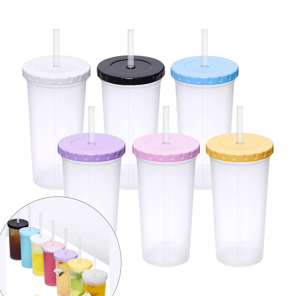 Welcome Gift Custom Reusable Tumbler with Lid and Straw 16oz made in Korea BPA FREE High quality Tumblers