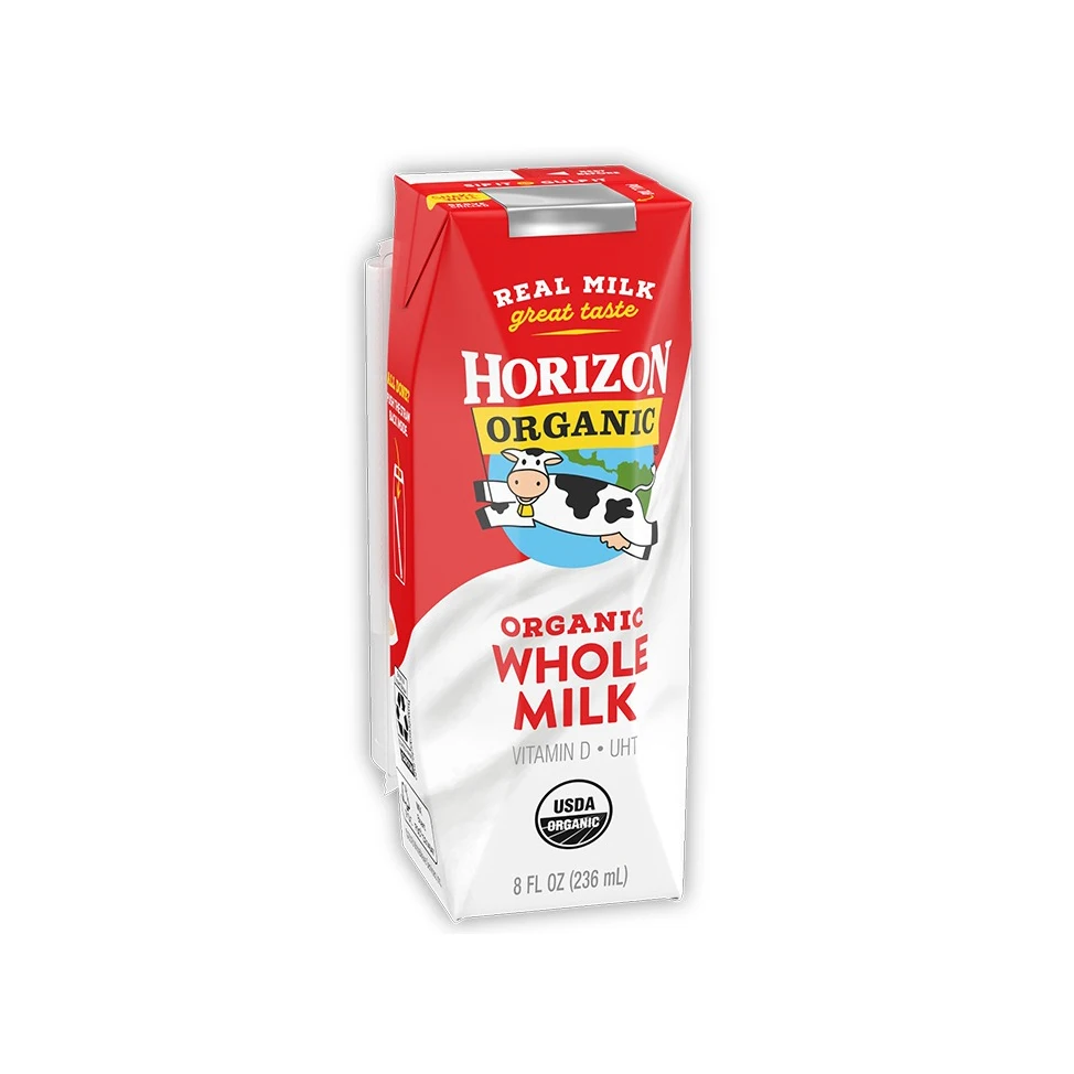 Horizon Organic 1% Lowfat UHT Milk   8 Oz.  6 Count