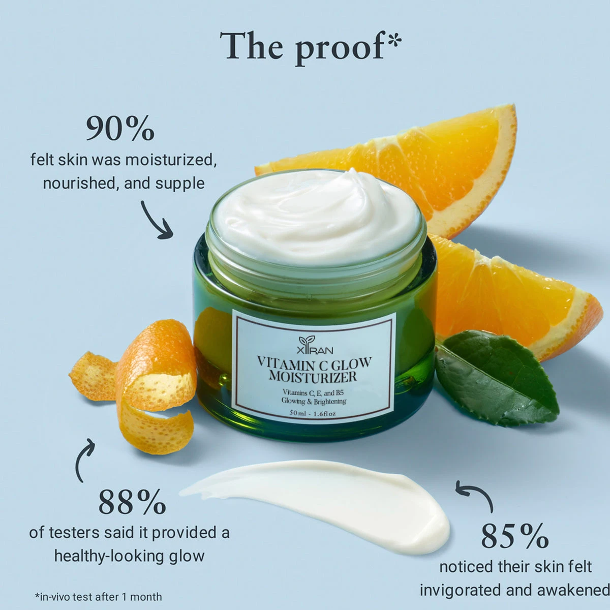 Private Label Natural Black Tea Rose Lotus Vitamin C Anti Aging Firming Face Moisturizer Hydrating Whitening Face Cream