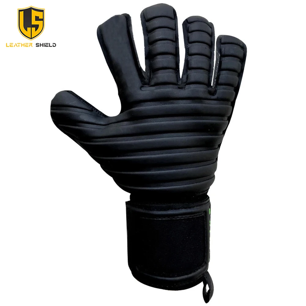 High Quality Soccer Gloves Breathable Wear Goalkeeper Gloves PU & Rubber Goalkeeper Gloves