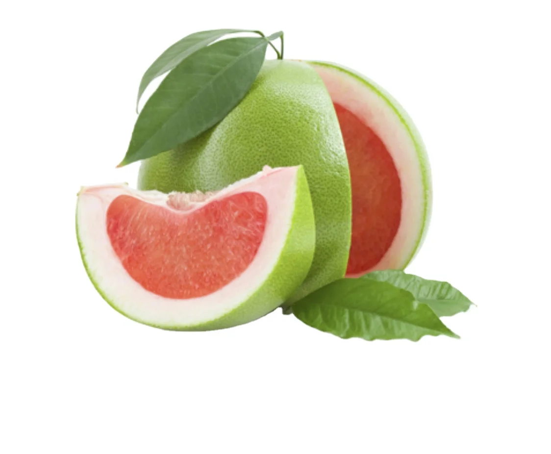 Fresh Fruit 1-1.8 kg/pcs Fresh Citrus Fruit Green skin pomelo grapefruit With pink flesh Brix 10 - 13% In Vietnam