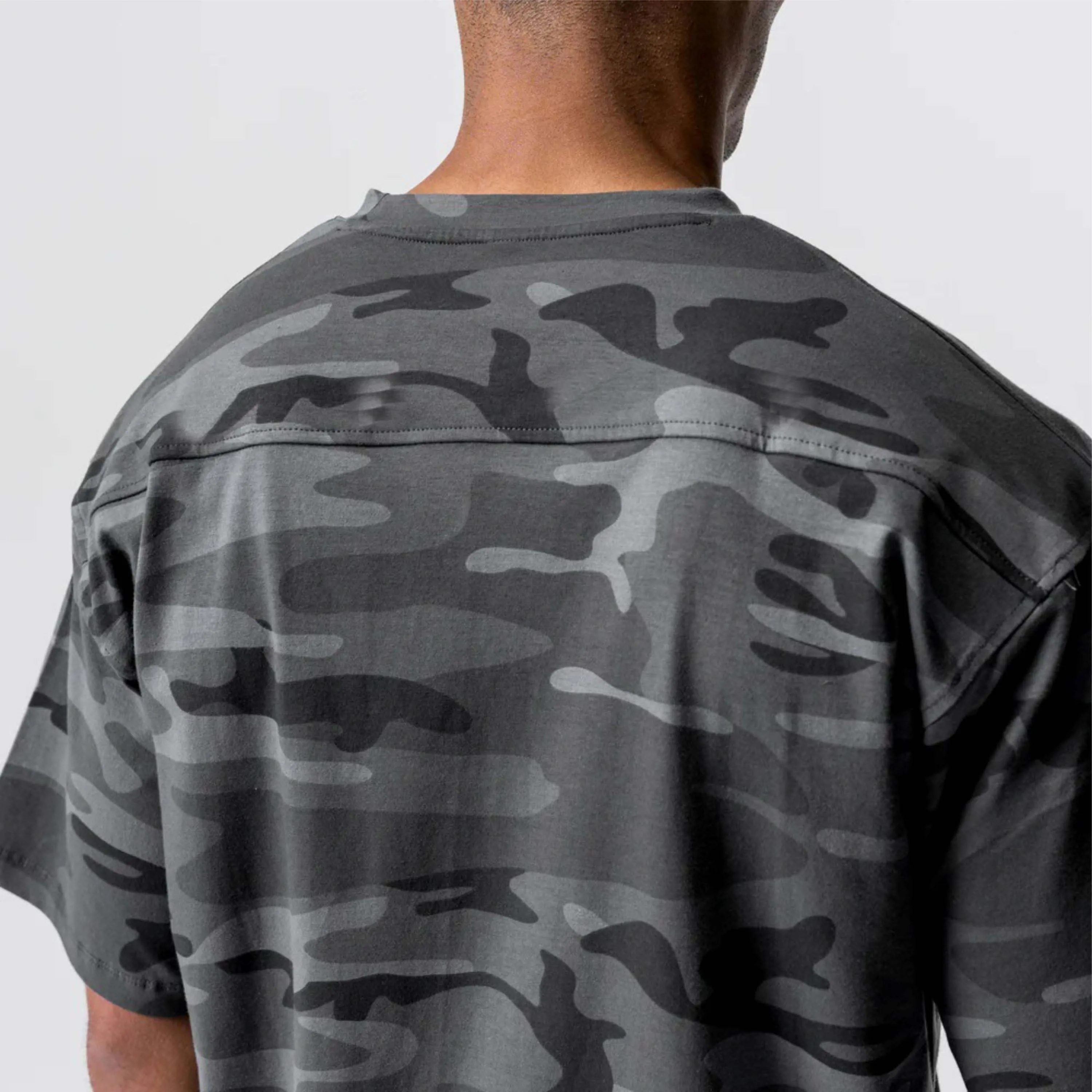 Men Camo Pattern Short Sleeve Tee - Stylish and Comfortable Camouflage T-Shirt for Outdoor and Casual Wear