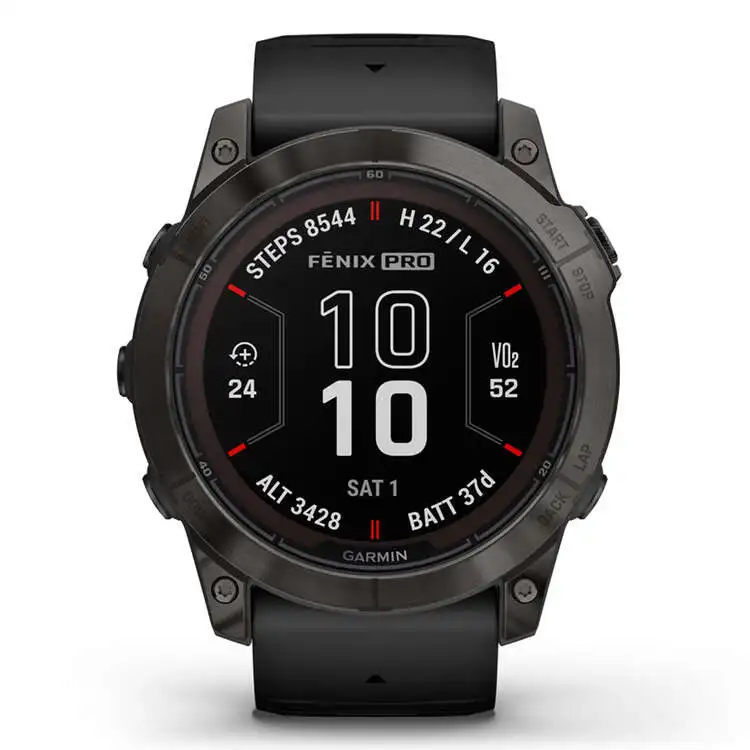 Супер аутентичный Новый genix 6x6S Pro Solar Edition Sapphire Multi sport GPS-Watch черный