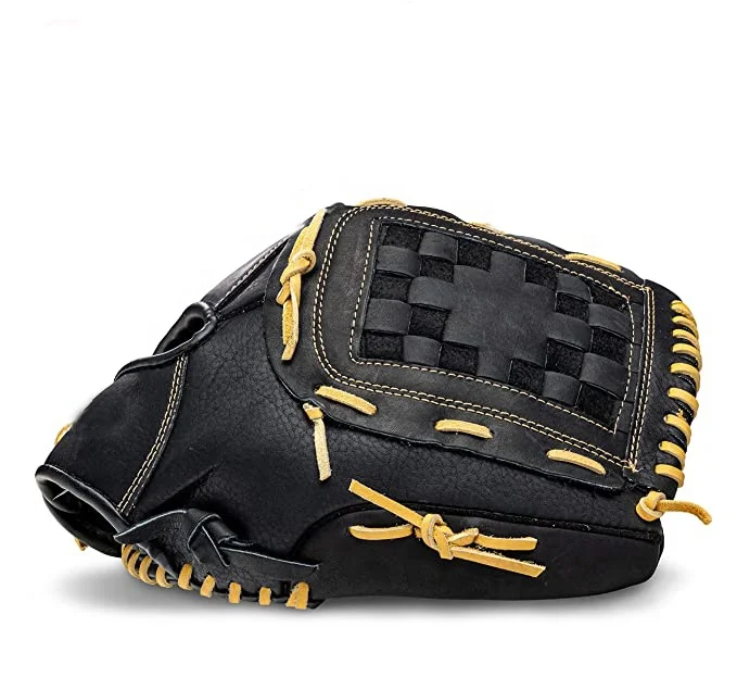 Baseball Players Left Hand Baseball Fielding Gloves Sustainable Leather Pitcher Mitts Youth Unisex Fielding Gloves Unique Design