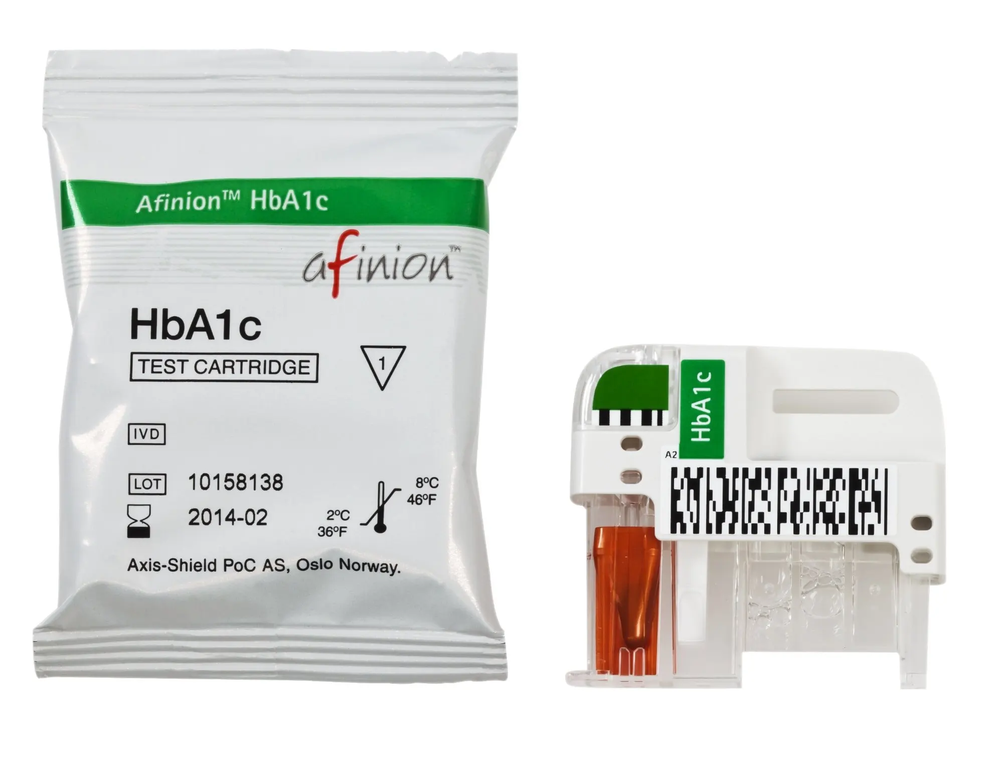 Best Quality Accurate Alere Abbott Afinion HBA1C Test Kit Cartridge for instant determination of glycated hemoglobin in blood