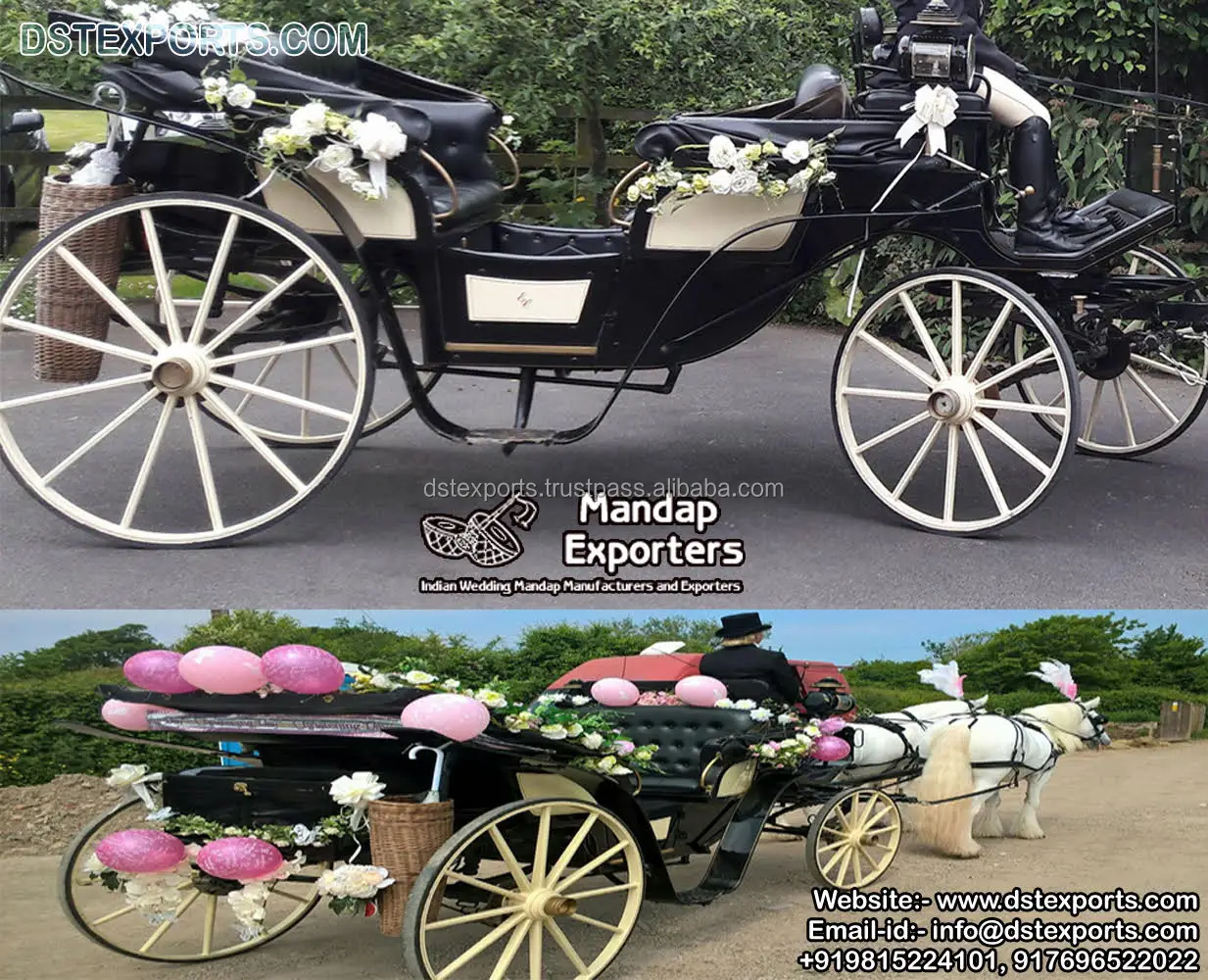 Стильные кареты лимузина, тянутые лошадью, экспортеры Vis A Vis, каретка для лимузина, новейшая каретка на 6 мест