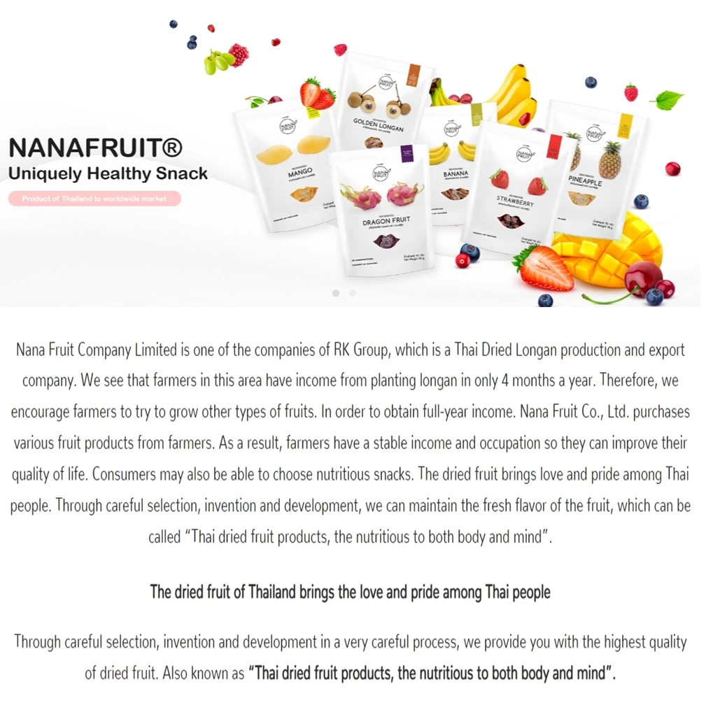 Dried Fruits Dehydrated Dragon Fruit Best Selling Grade AA Sliced Dry Dragon 100% Natural Premium Product of Thailand