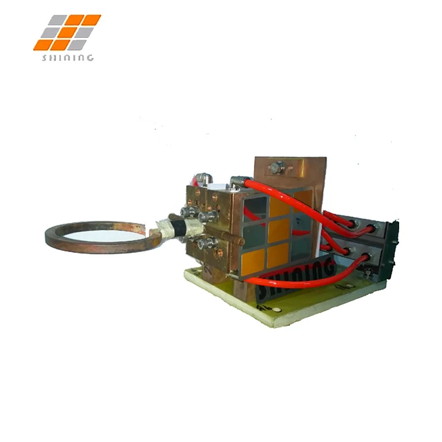 Dual station drive shaft gear teeth plate CNC hardening heat treatment machine dual station induction quenching machine