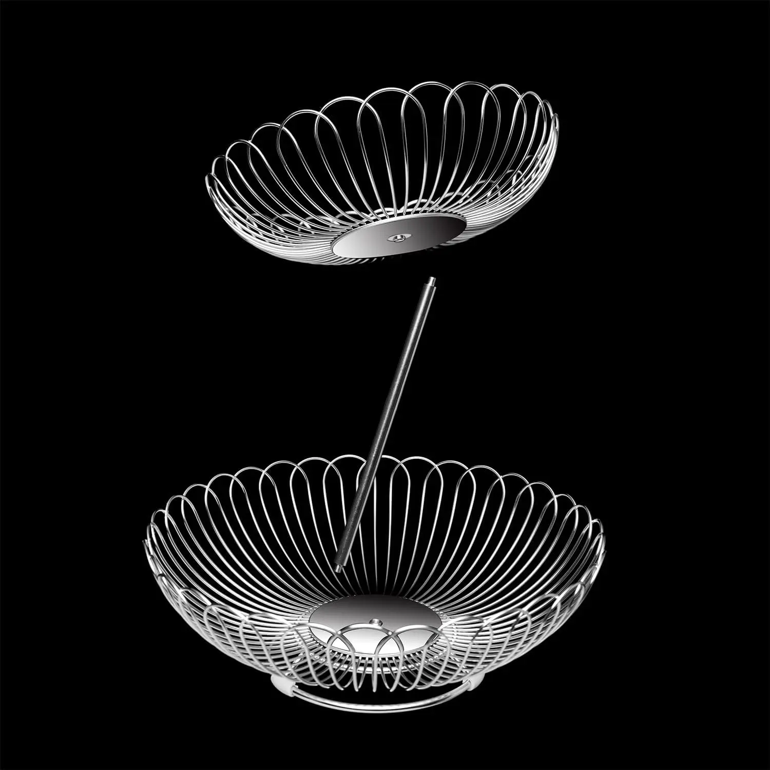 Modern Metal Fruit Basket For Organizing Fruits and Vegetables Customized Shape Fruit Storage Baskets for Sale