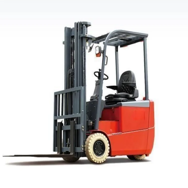 Low price of light four-wheel electric forklift Three ton electric forklift All terrain lifting forklift