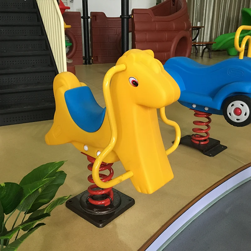 Variety of Animal Shapes Spring Riders for kids in Kindergarten Colorful Spring Riders