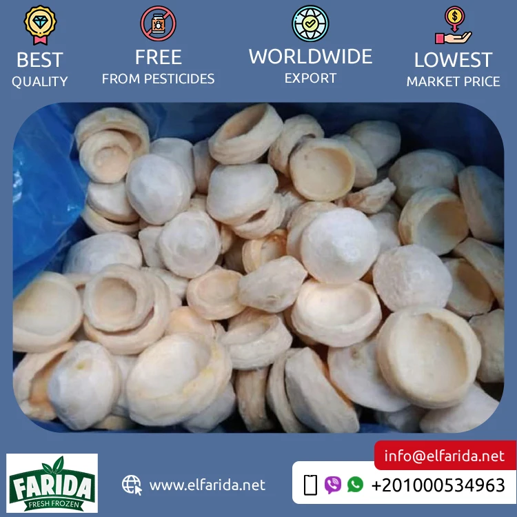 Egypt Origin Exporter of Superior Quality 100% Natural Delicious Taste Frozen Artichoke Bottoms (5-7) cm / (7-9) cm