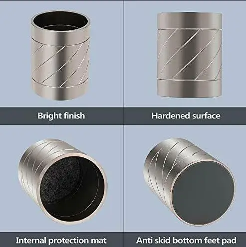 Set of 2 Mesh Pencil Stands Desk Storage Containers Stylish Organizer Table Pen Holders at Wholesale Price for Office