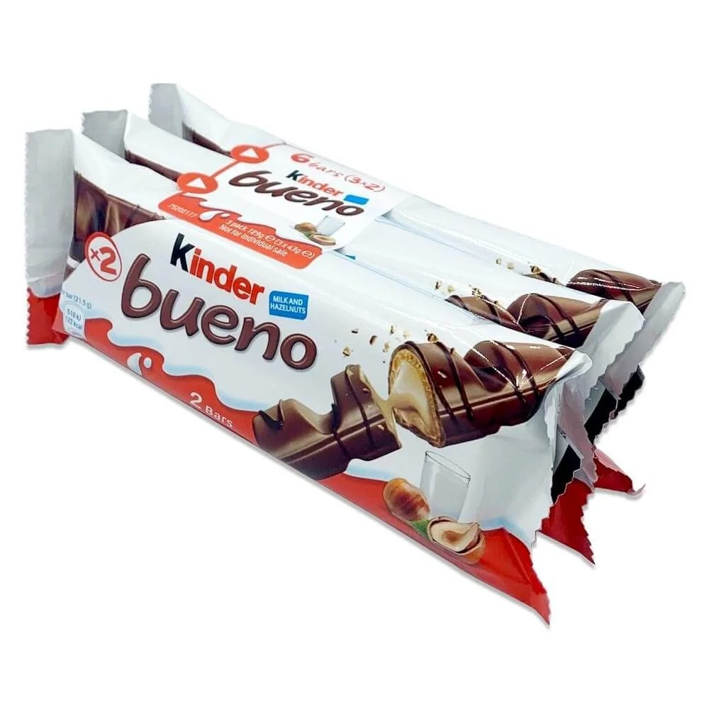 Ferrero kinder surprise kinder joy kinder bueno available black chocolate with cookies sweet candy