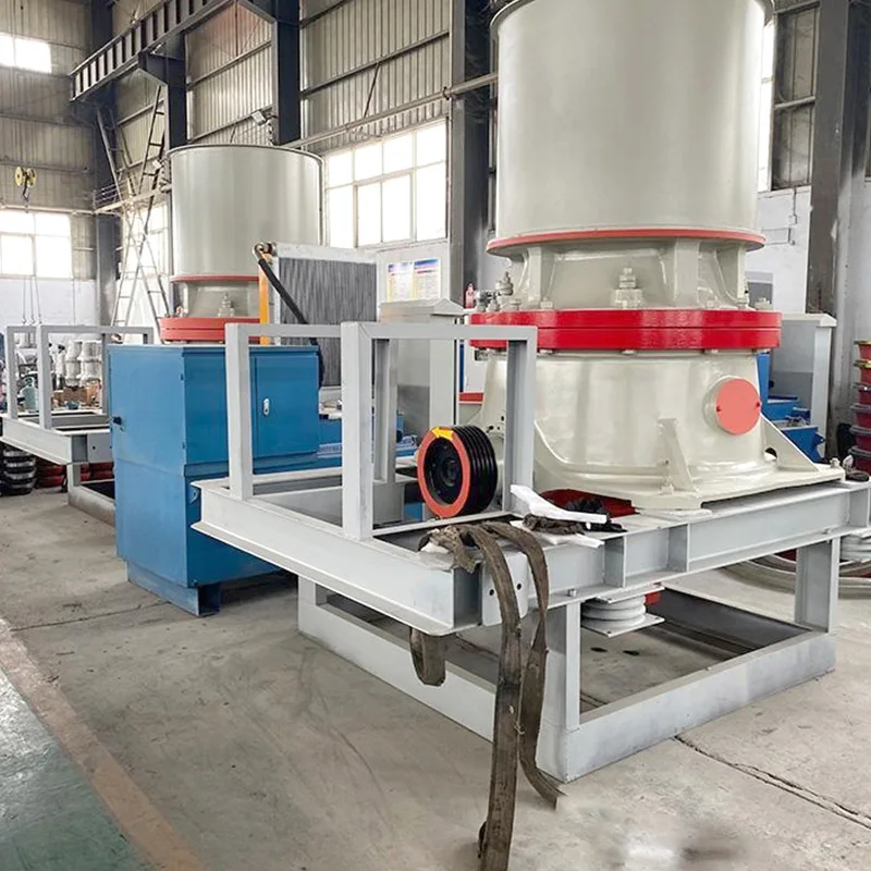 New Used Cylinder Hydraulic Cone Crusher Crushing Aggregates River Stone Pebble Iron Ore Jaw Crusher High Efficiency Motor