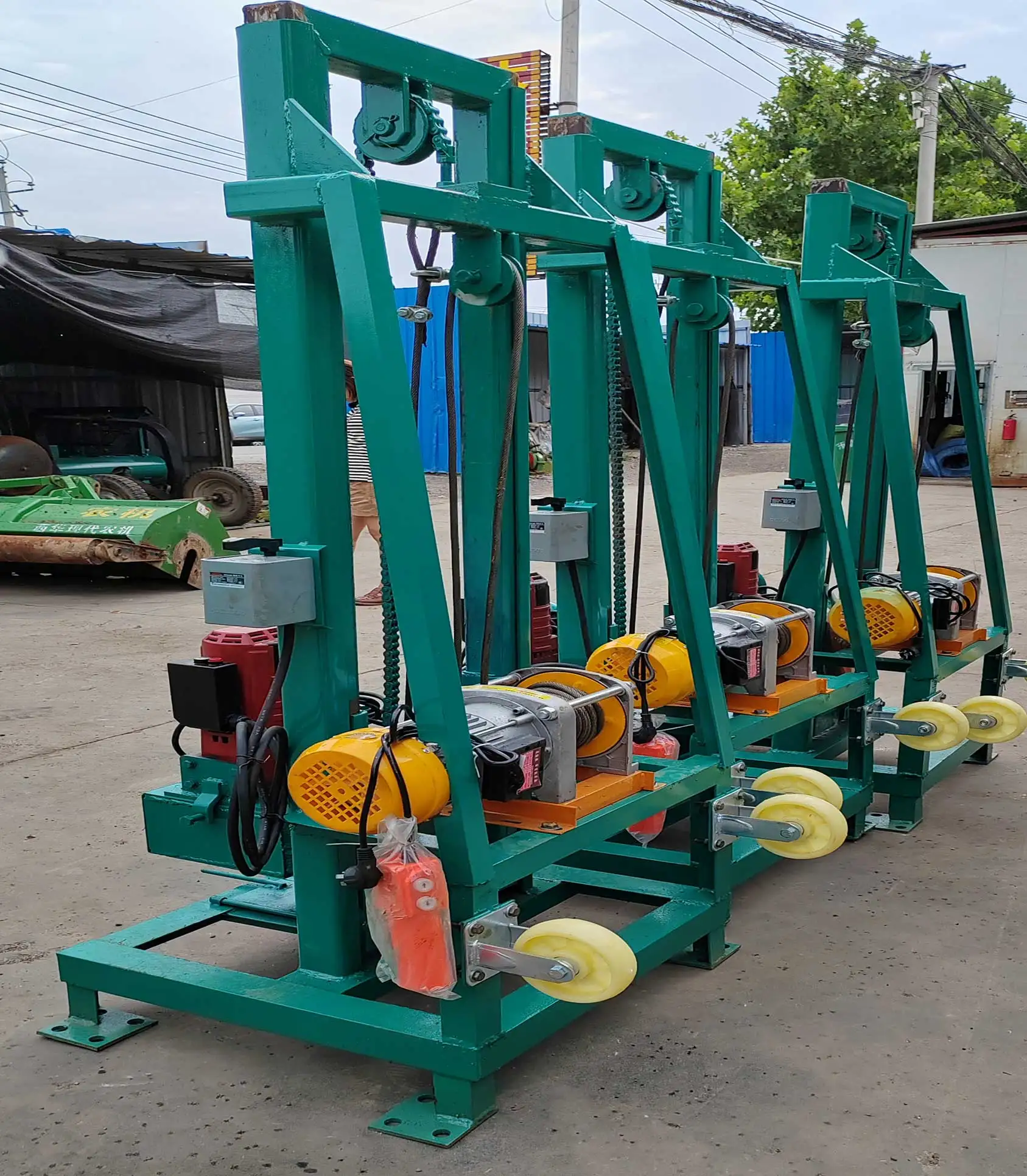 4 kW frame small electric tube portable mini bore deep water well drilling machine partsinbuilt air compressor 150m deep price