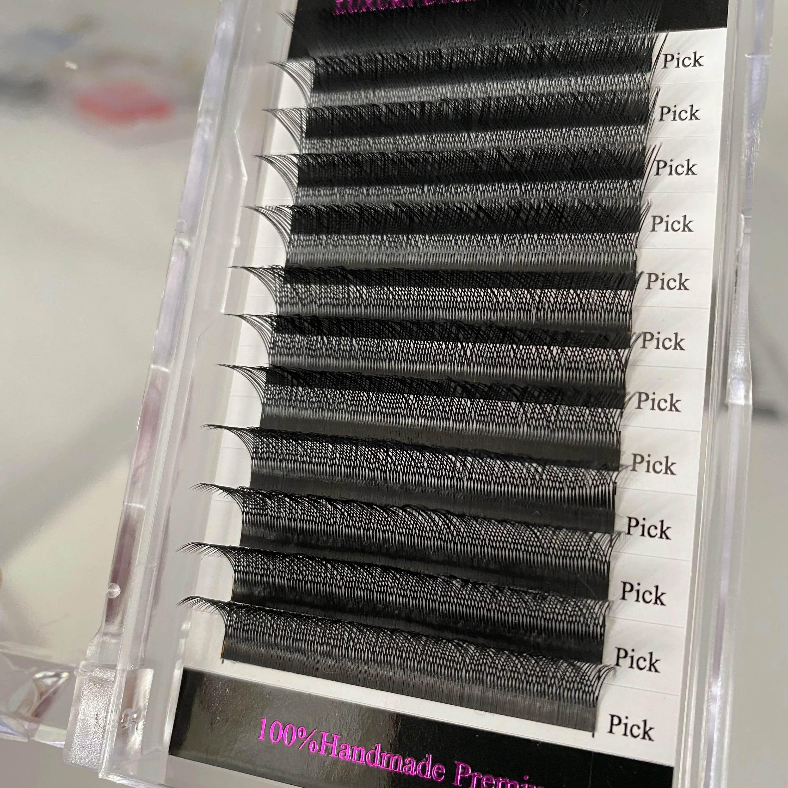 Wholesale Grafting Eyelash Extension Y YY Shape Premade Volume Fans Lashes Soft Individual Faux Lash