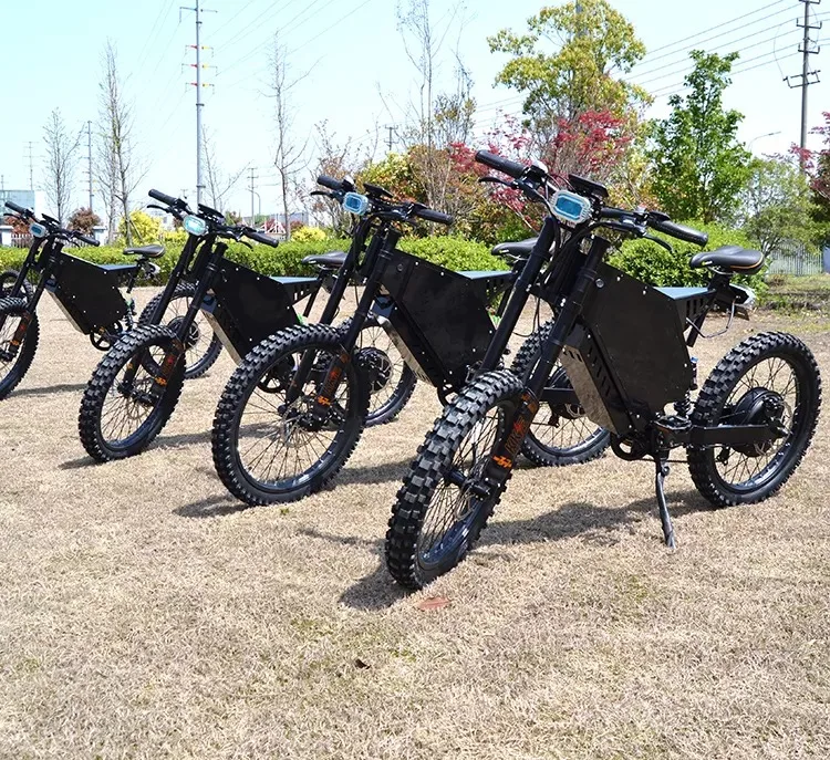 Cheap price Enduro Ebike 15000w 12000w Electric Bicycle 120km/h 80mph electric dirt bikes