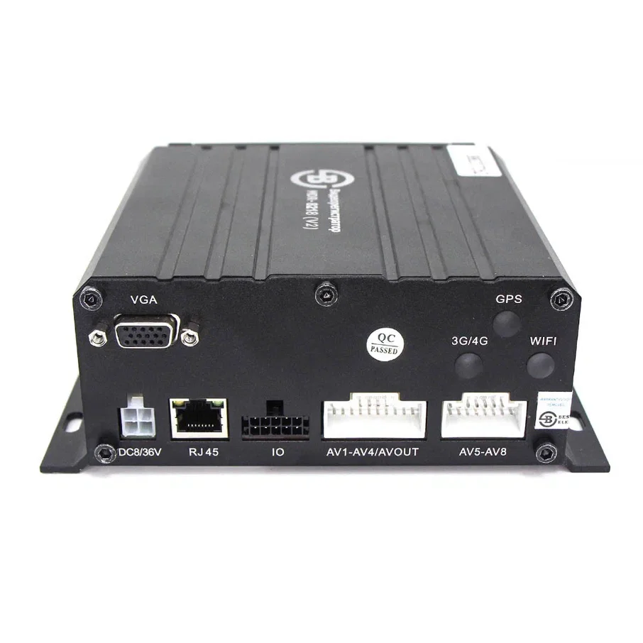 Multi-channel video recorder for commercial vehicles DVR 8-channel BEST ELECTRONICS MDR 8218 (X) (4G, GPS, Wi-Fi)