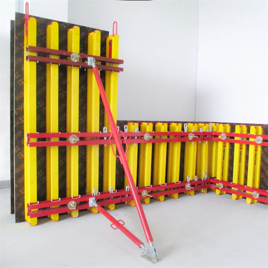 Гибкая опалубка TECON H20 для стен и колонн литье бетона различных форм