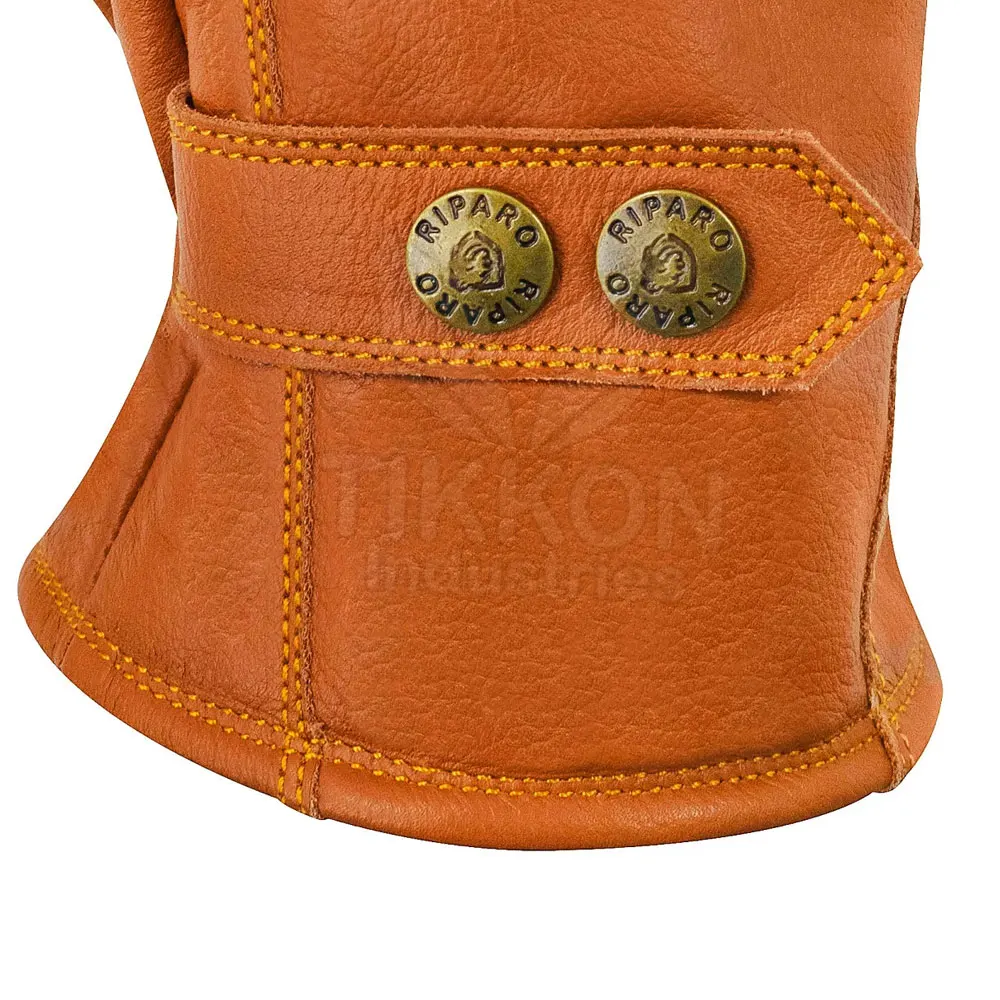 Top Selling Leather Gloves Design Your Custom Logo Leather Gloves Casual Wear Leather Gloves