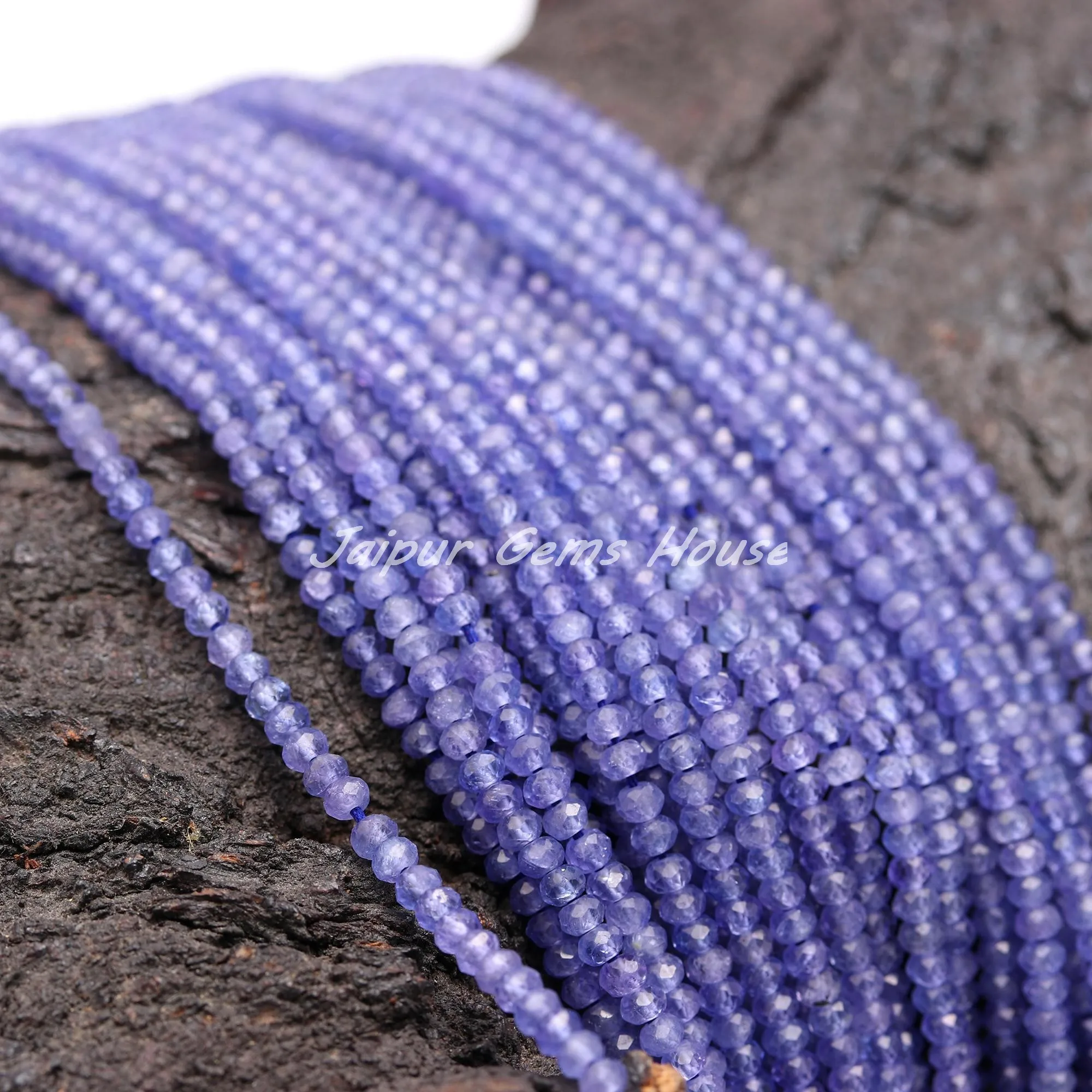 Best Seller Beautiful Natural Purple Tanzanite 2mm - 3mm Purple Tanzanite Jewelry Tanzanite Gemstone Beads Jewelry Making Gifts