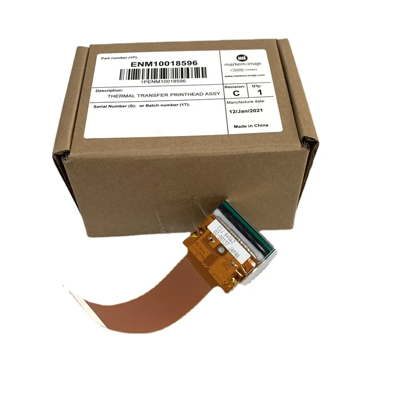 ENM10018596 with serial number Markem Imaje 8018 printhead assembly  original spare part