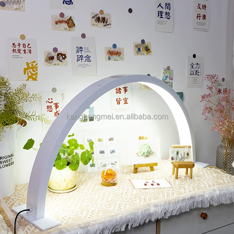 New Design Professional Moon Shape Table Nail Lamps Adjustable UV LED Nail Lamp Machine
