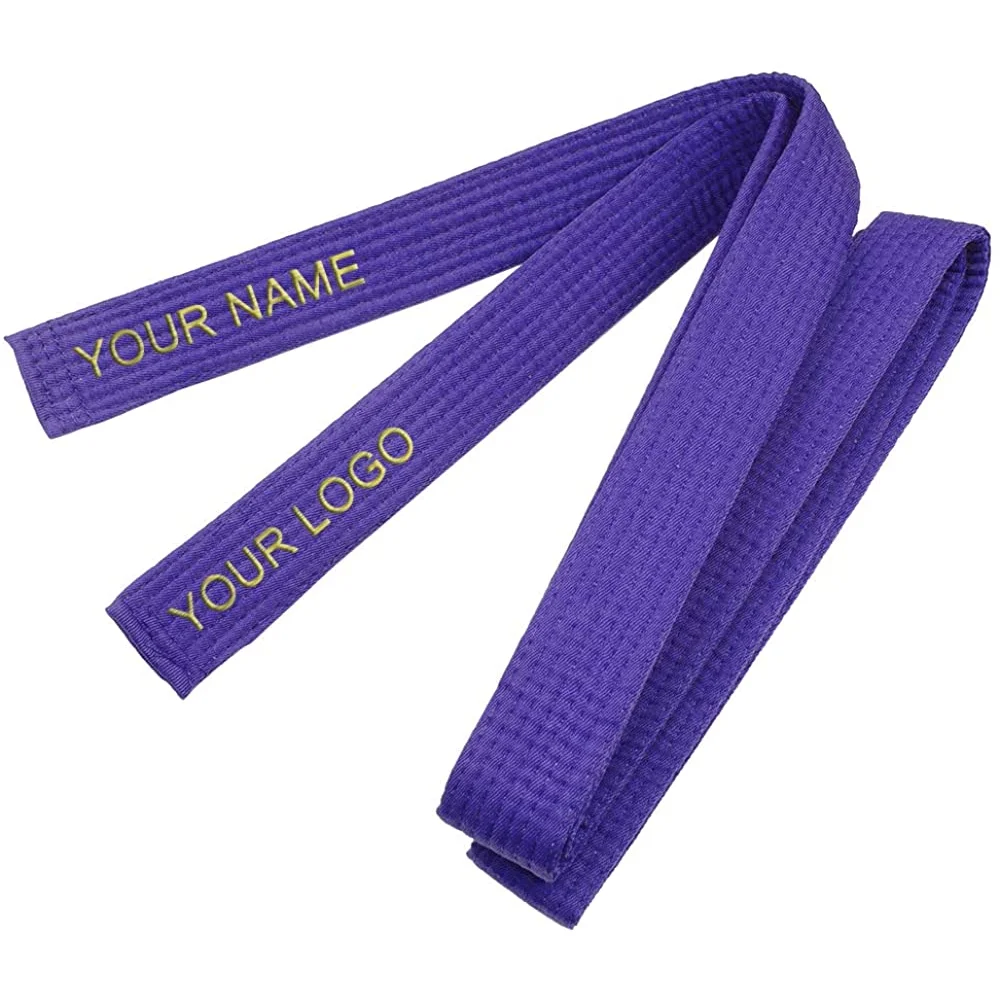 Hot Selling Taekwondo Karate Martial Arts Belt Sale Superior Quality Multicolor 160 - 360cm Durable Polyester Cotton
