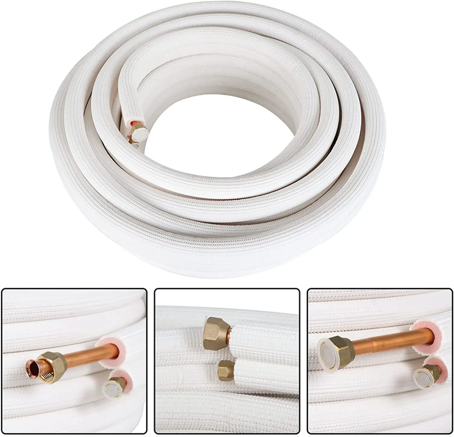High Quality Pe Insulation Home Use Manual Source Air Conditioning Copper Connectors