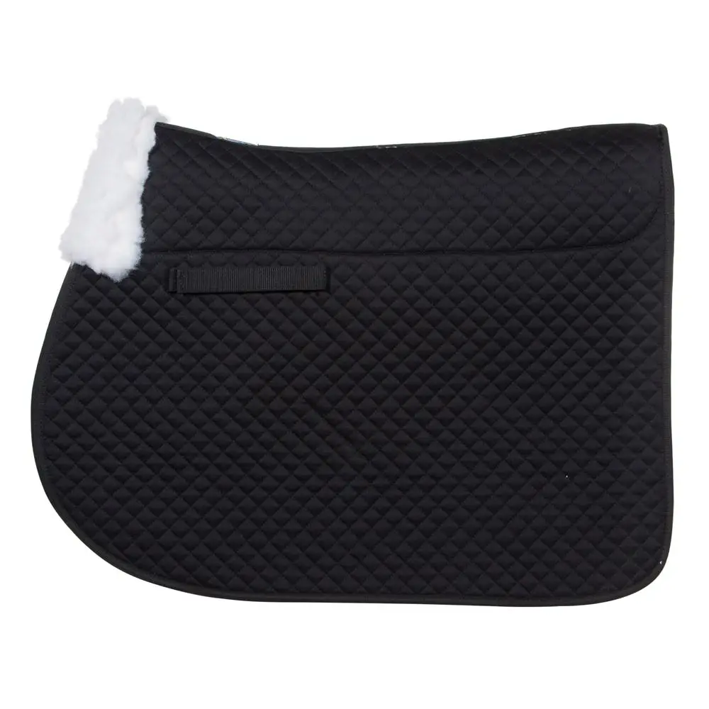 All Purpose Foam Filling Quilted English Horse Saddle Pad 2022 with ear net bonnets For Horse Riding