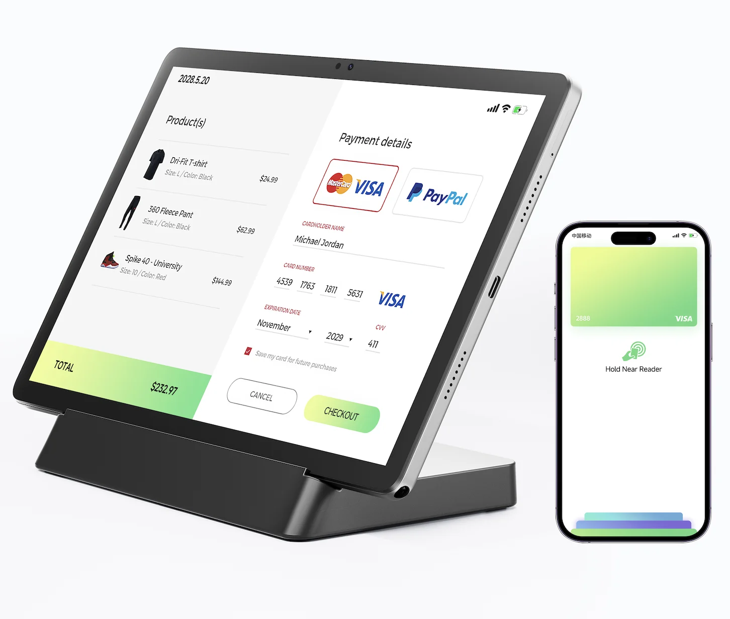 Планшет с сенсорным экраном 11 дюймов