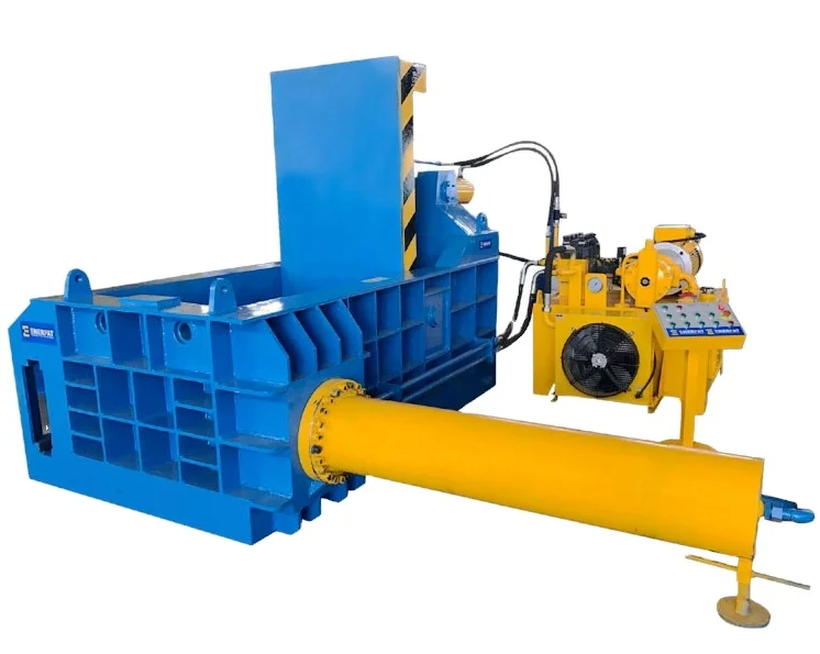 automatic CRC Cutting Scrap Baling Press With CE ISO Certification for metal recycling