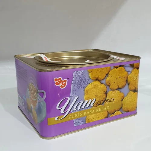 Hot Sale Crispy Delicious Baked Yam Cookies Rich in Yam Flavor Halal and Vegetarian Bulk Sale from Malaysia Manufacturer