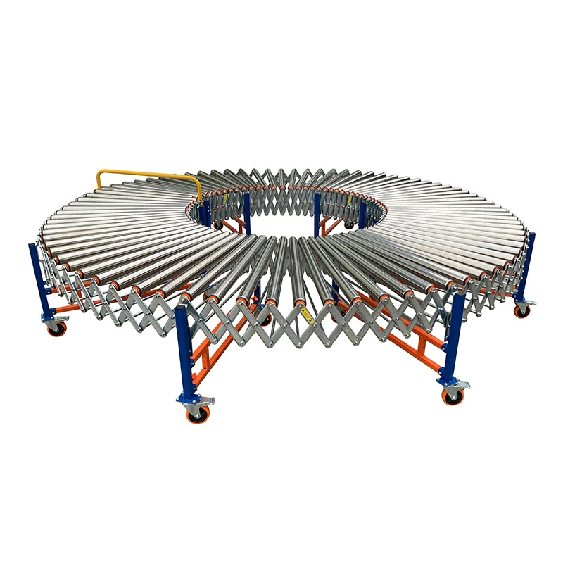 Gravity Mini System Manufacturers Powered Small Round Belt Chain For Sale Food Grade Take Up Plastic Rollers Conveyors Chain