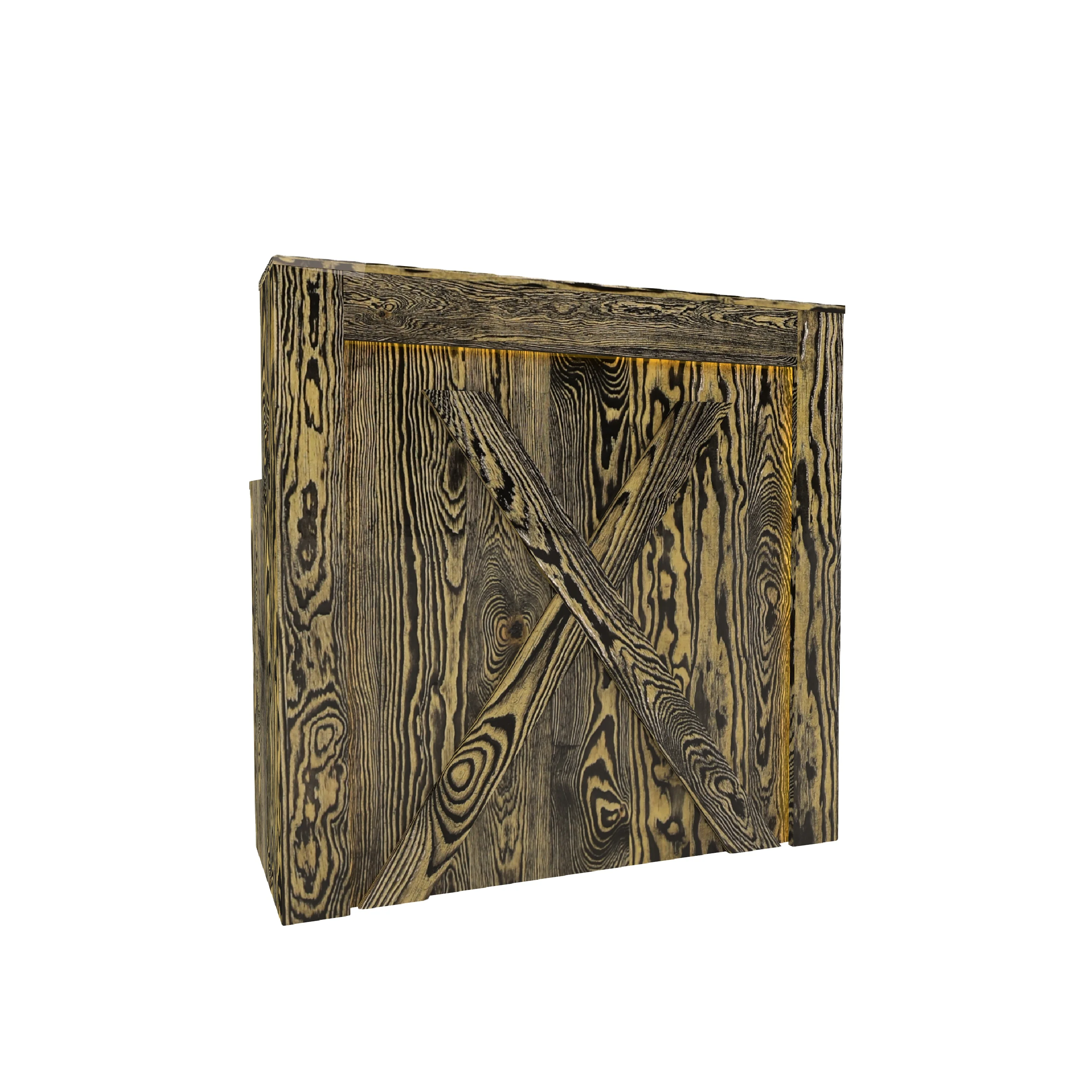 Hair salon reception desk for barber shop/styling salon chairs