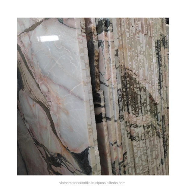 Low MOQ  Marble Blocks for Sale Italian Marble Stone Flooring Tile Rosalia White and Grey Vein Marble Natural Stone
