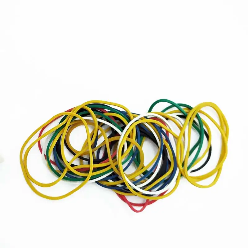 60% натуральный каучук 38 мм цветные резинки для денег для банка овощей