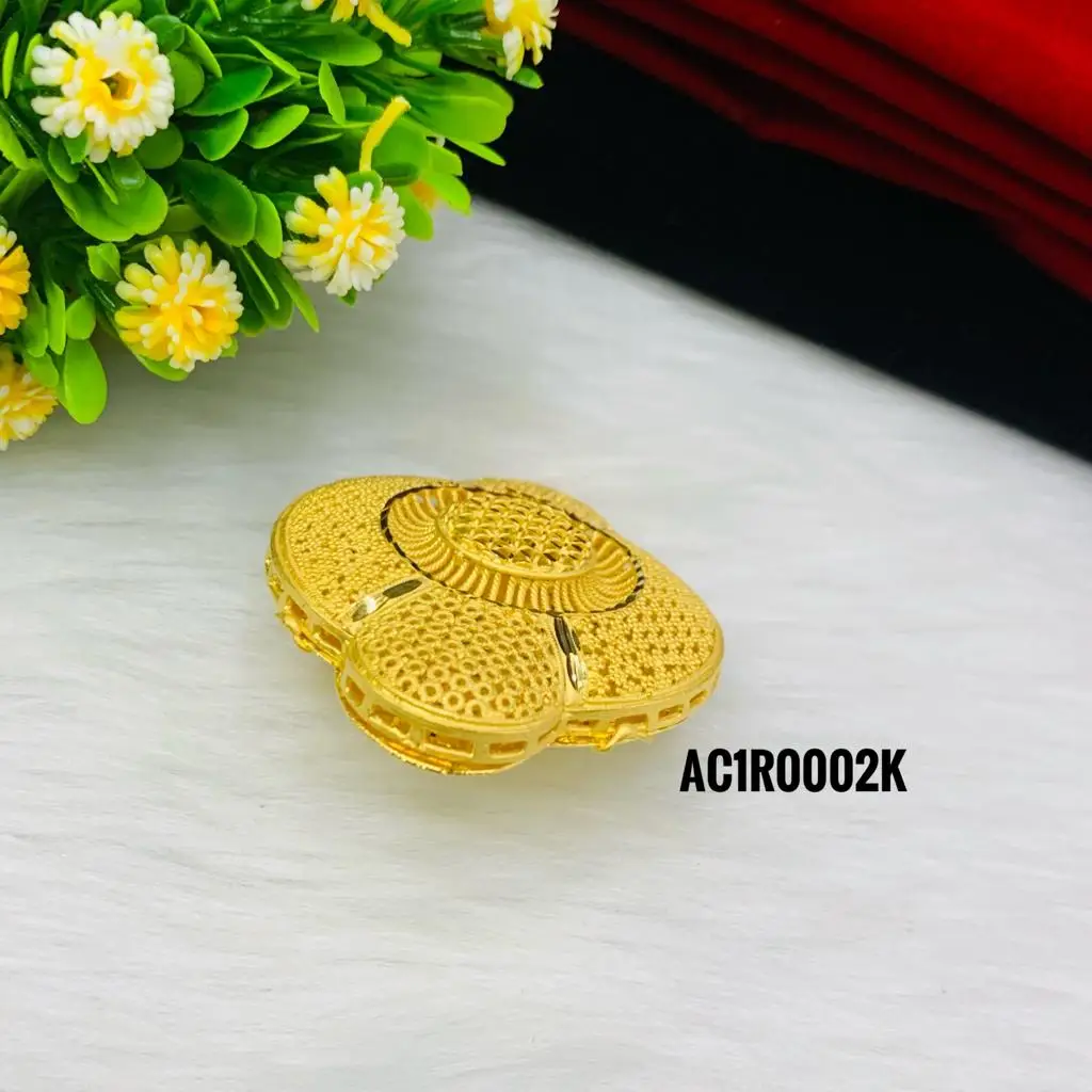 gold plated finger rings online Women Jewelry