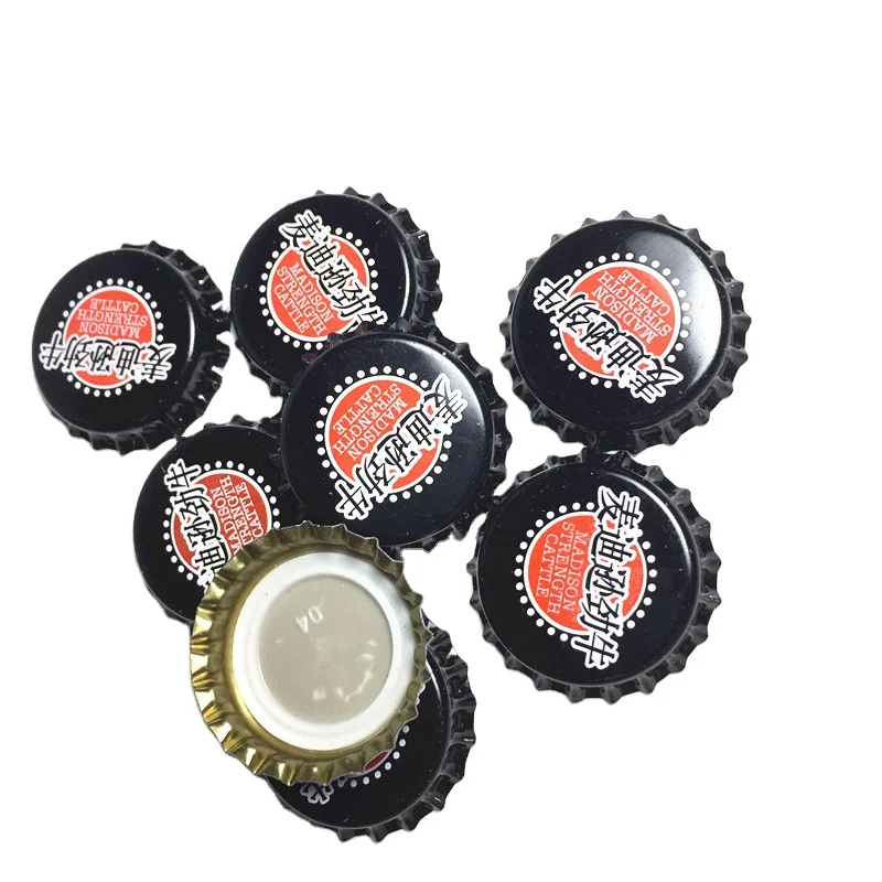 Custom Color Metal Beer Bottle Caps 26mm Crown Cap for Beer Bottle